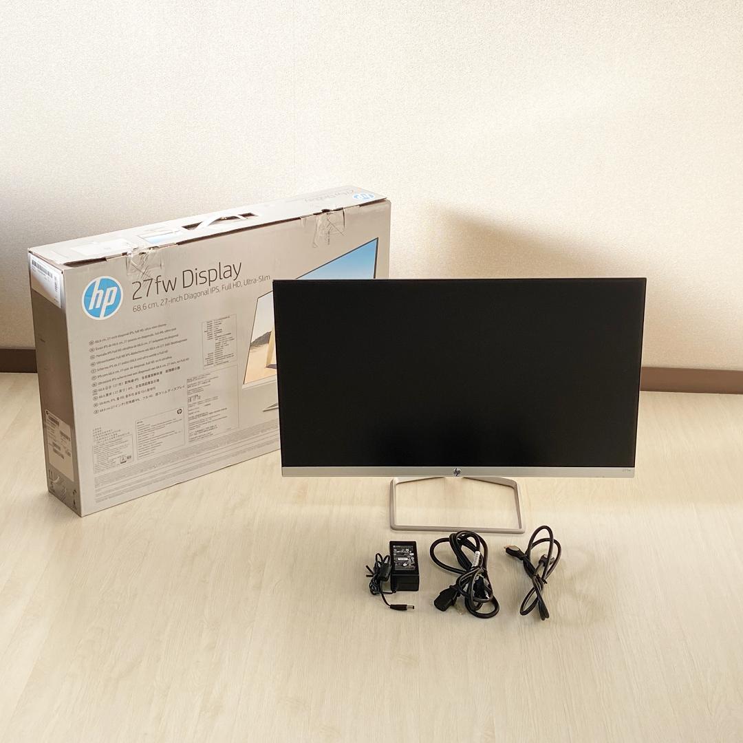 HP 27fw Display 27インチ モニター 本体 2020年製
