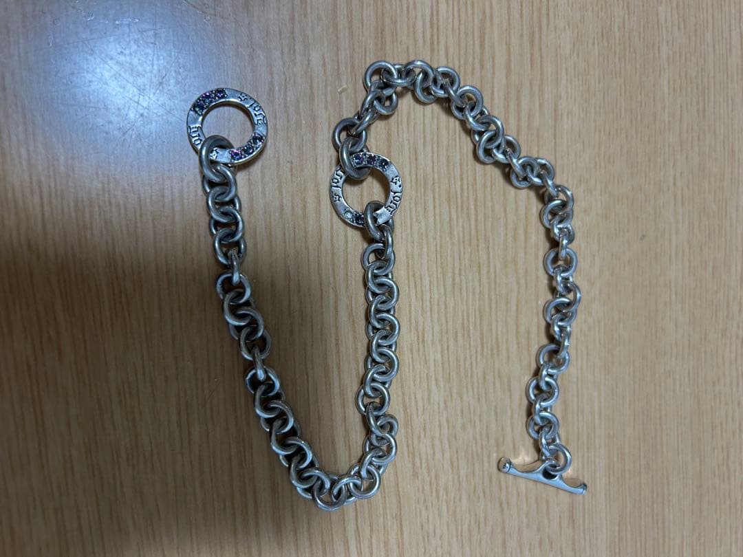 925シルバー リングチェーン ネックレス