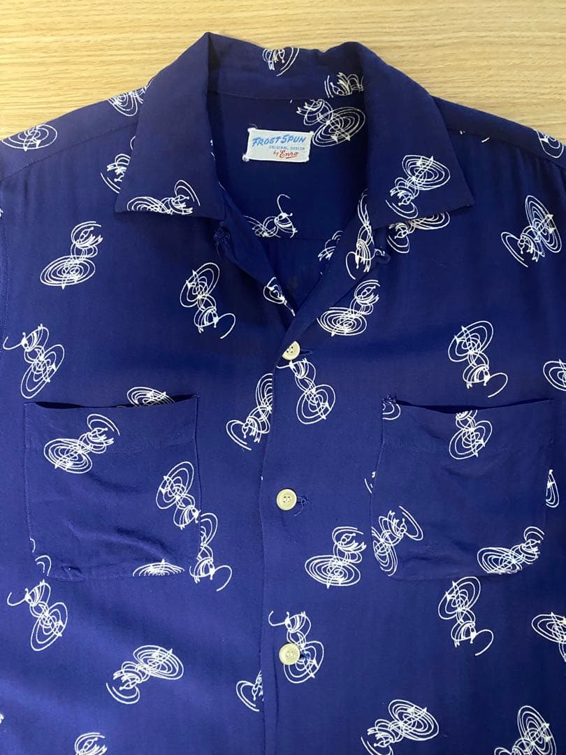 special 50s アトミック オープンカラー レーヨン ロカビリー 60s