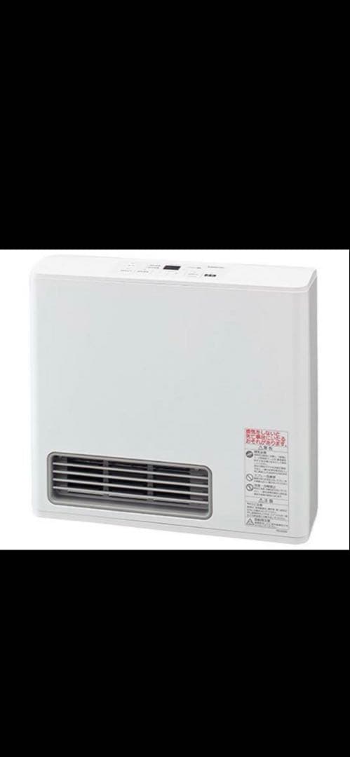 OSAKA GAS ガスファンヒーター 13A ホワイト