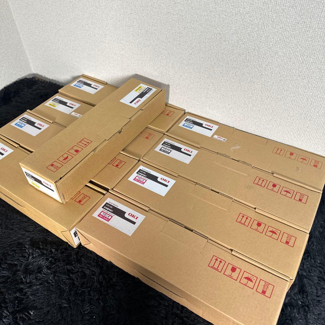沖電気工業 OKI トナーカートリッジ 9本セット TNR-C3L プリンター