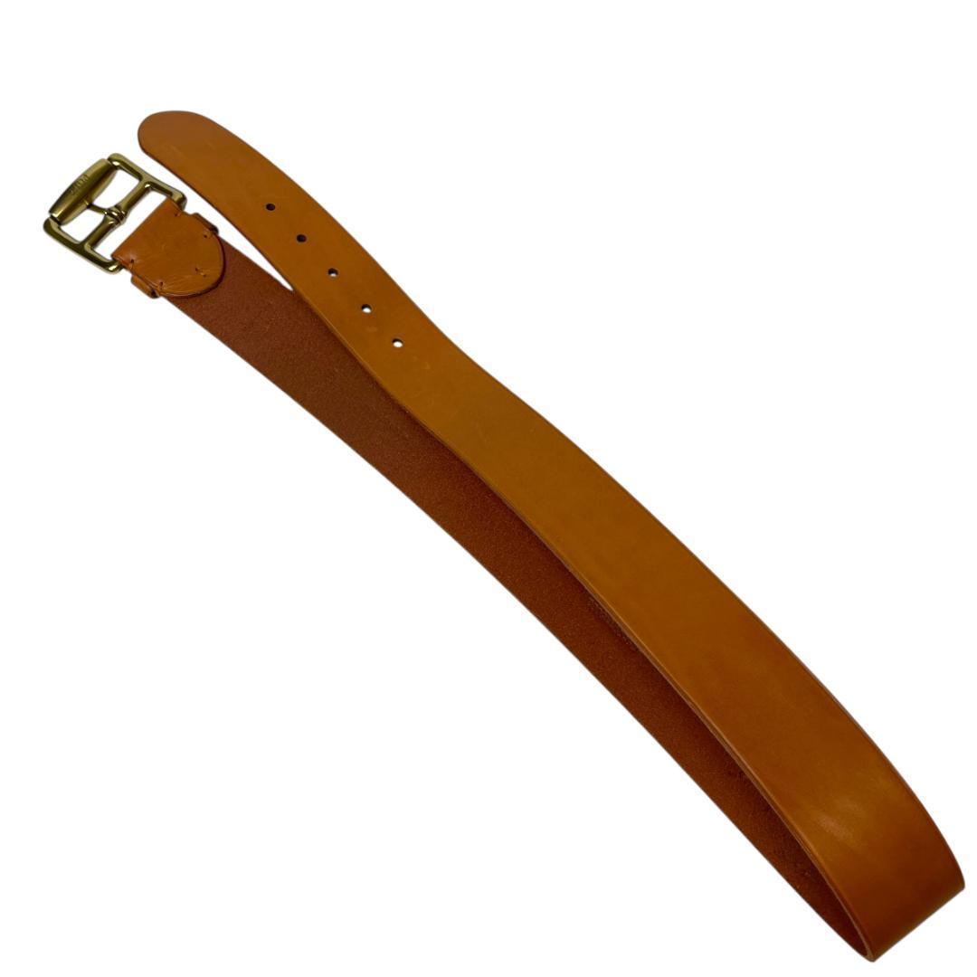 美品 Polo Ralph Lauren 3031 ベルト 本革 ゴールド金具