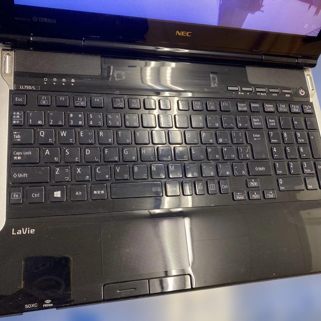♠︎爆速良品★Windowsノートパソコン★NEC LaVie LL750/L★
