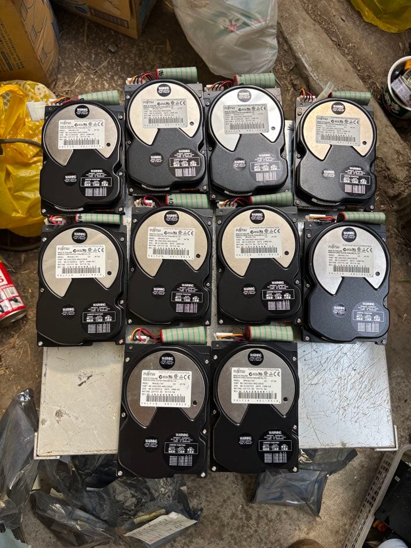 M57。ハードドライブ 富士通 MPA3017AT 1.7GB 5400RPM