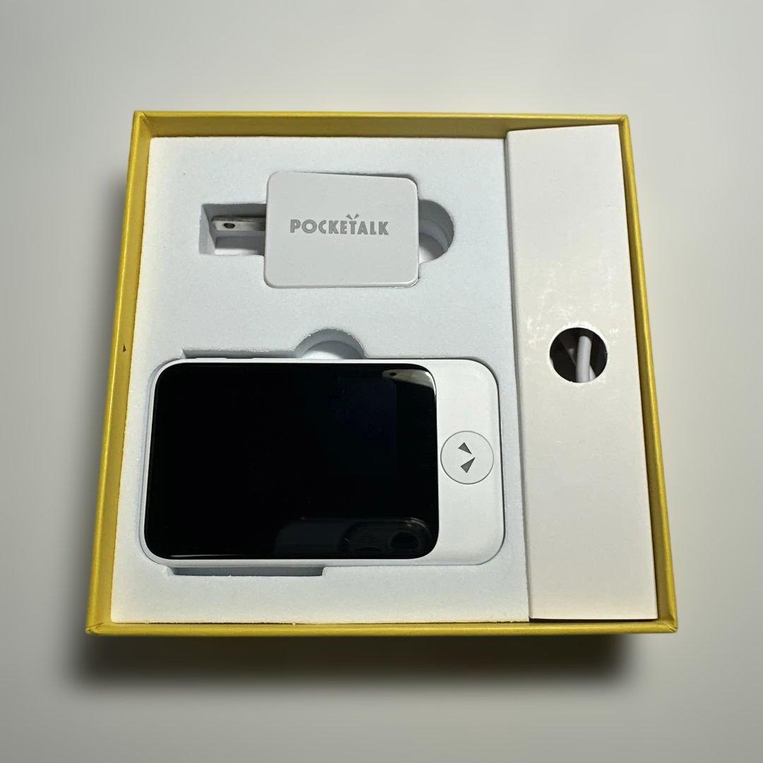 【美品】ポケトーク POCKETALK 〔S〕 ホワイト