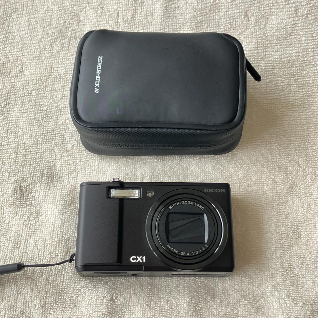 RICOH（リコー）CX1 コンパクトデジタルカメラ ケース付き
