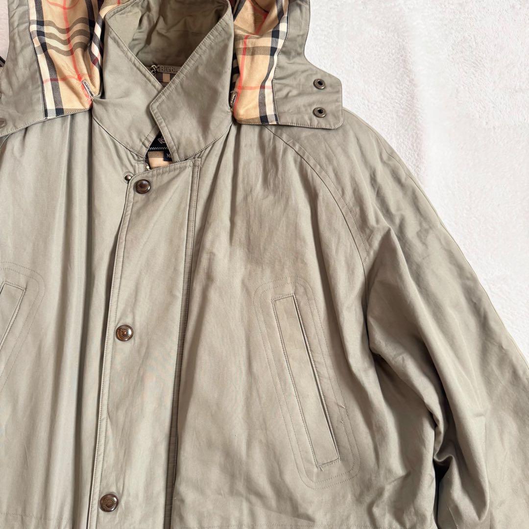 美品　Burberrys ダウンライナー　ノバチェック　モッズコート　袖ノバ