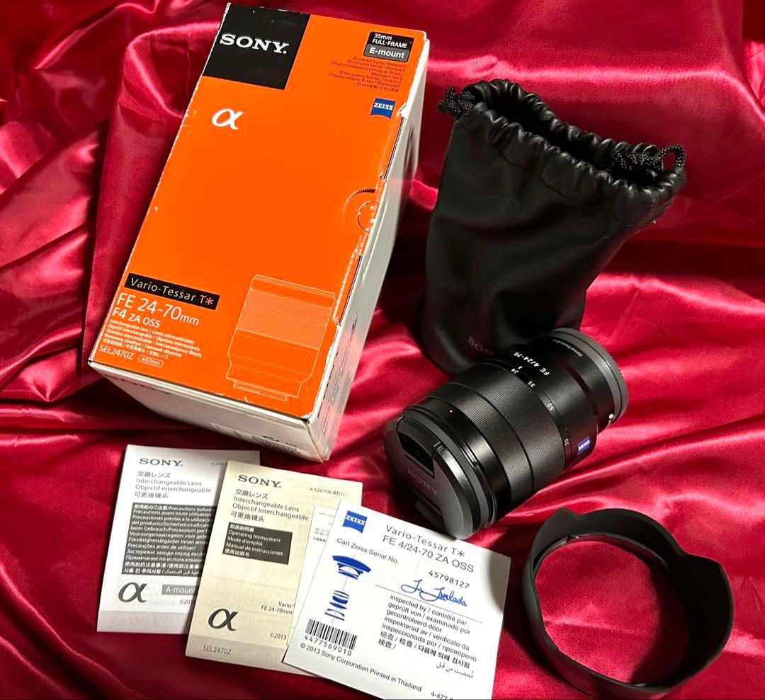 緊急値下げ！　FE 24-70mm F4 ZA OSS SEL2470Z 美品
