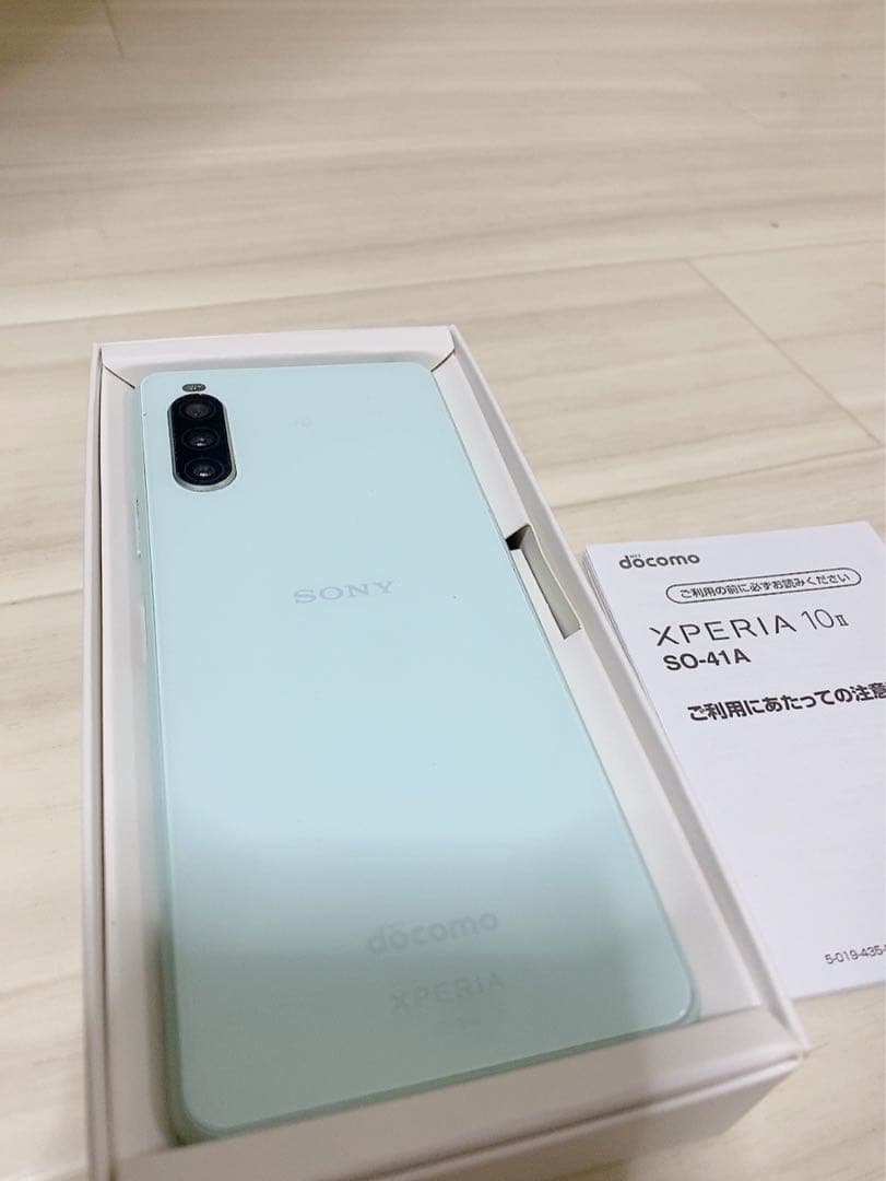 【美品】Sony XPERIA 10 II ミントグリーン