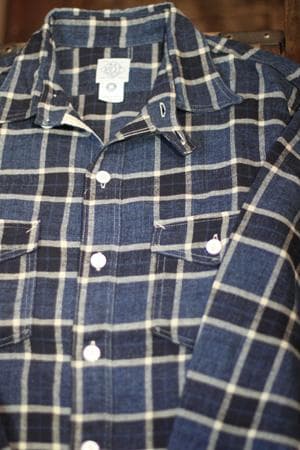 POST OVERALLS THE NAVY CUT2 サイズXL