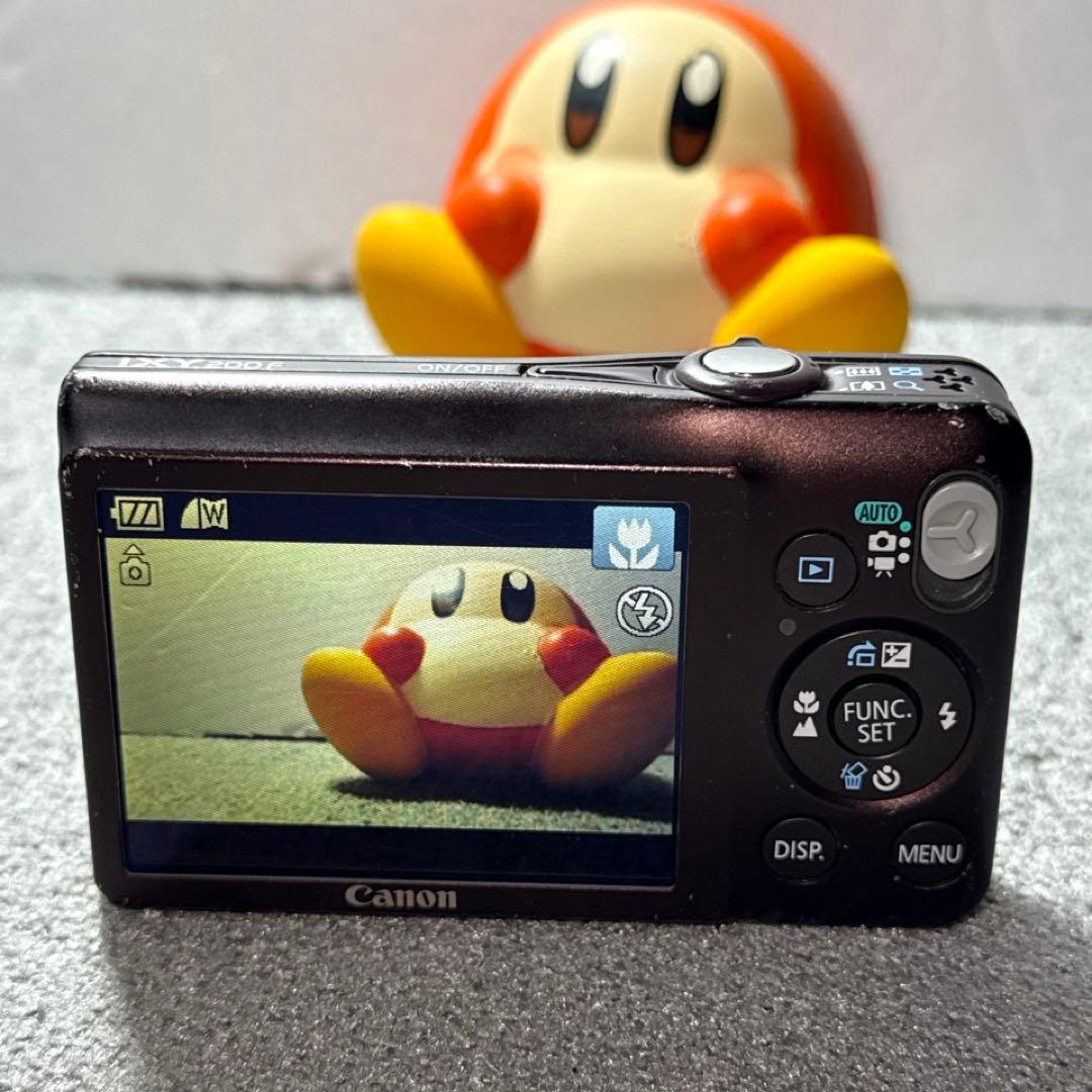 ニ*ム様 ☆動作OK Canon IXY 200F バッテリー＆SDカード付き付