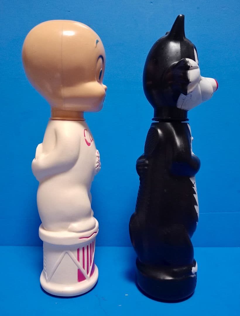 1960 ビンテージsoakyソーキーソープボトル×２ キャスパー、シルベスター