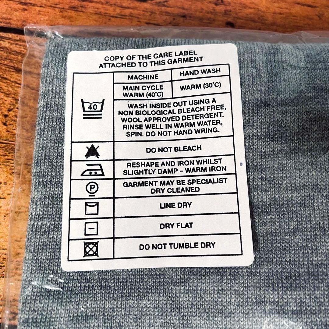 【新品未開封】ジョンスメドレー Vネックニット ASHMOUNT グレー M