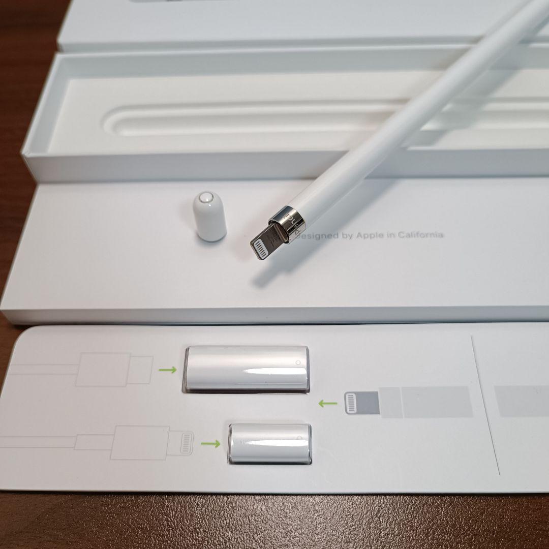 (美品) Apple Pencil ペンシル第一世代 USB-Cアダプタ付き