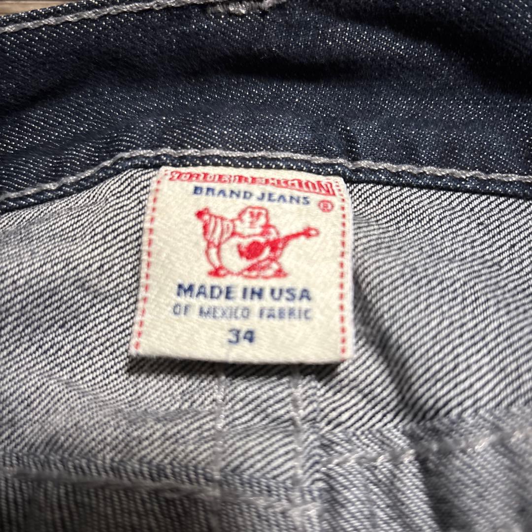 は*と様 TRUE RELIGION RICKY 34 ダークデニム