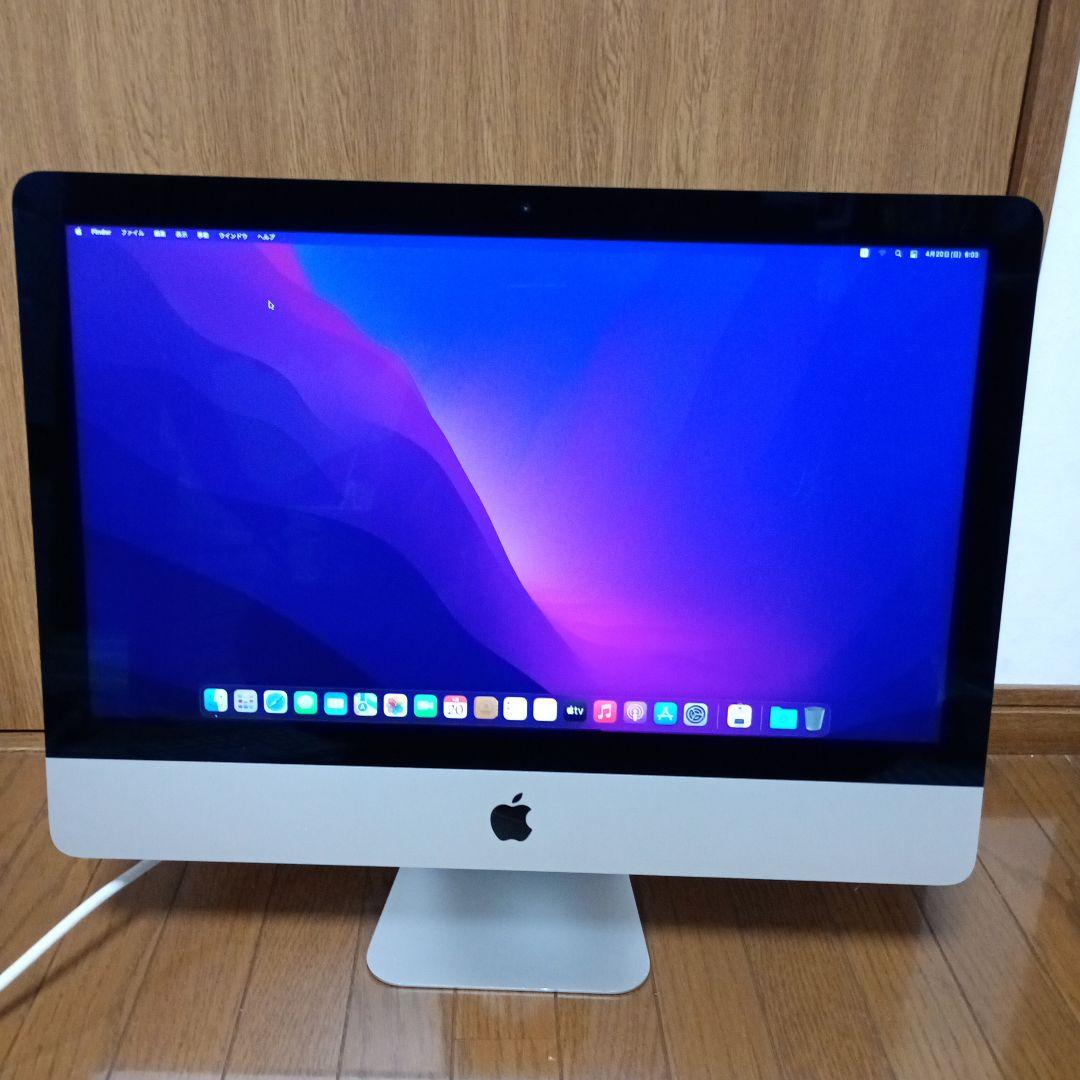 Macデスクトップ Apple iMac 21.5-inch Late 2015 MK442J/A