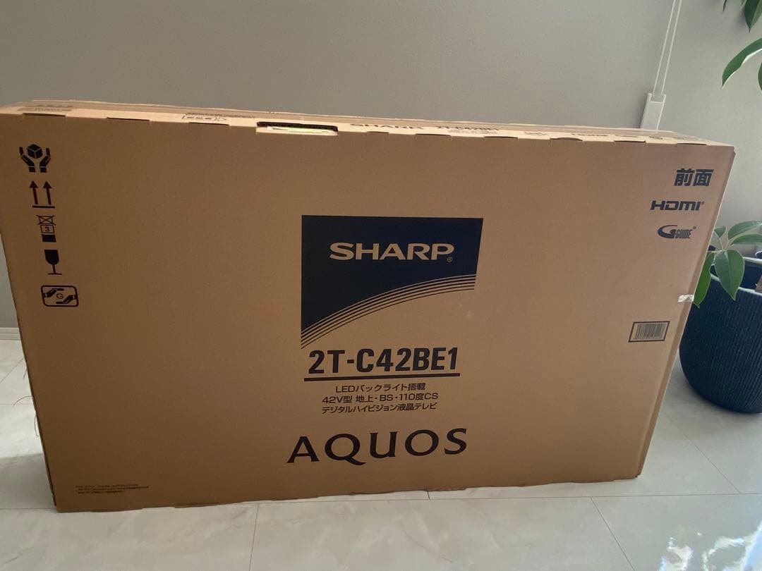 SHARP AQUOS 42V フルHD液晶テレビ 2T-C42BE1
