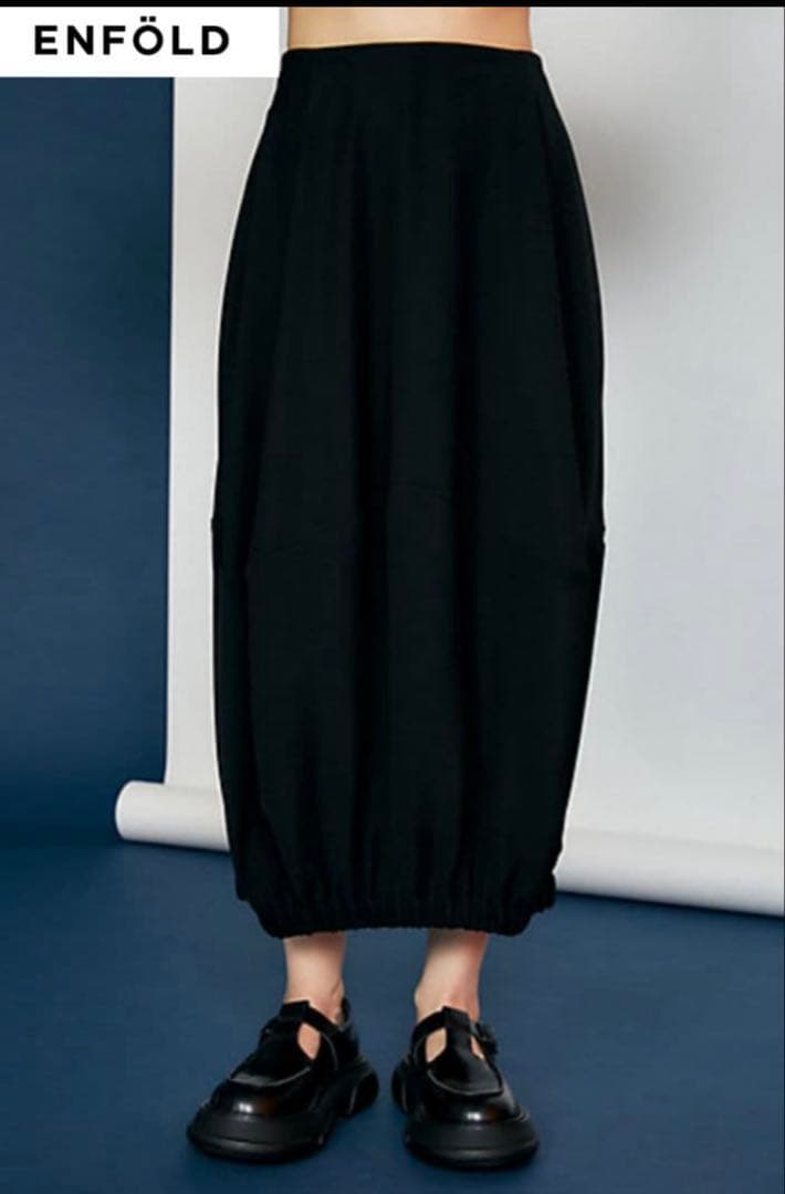 【ENFOLD】ミリオーネゴムコクーンスカート　36