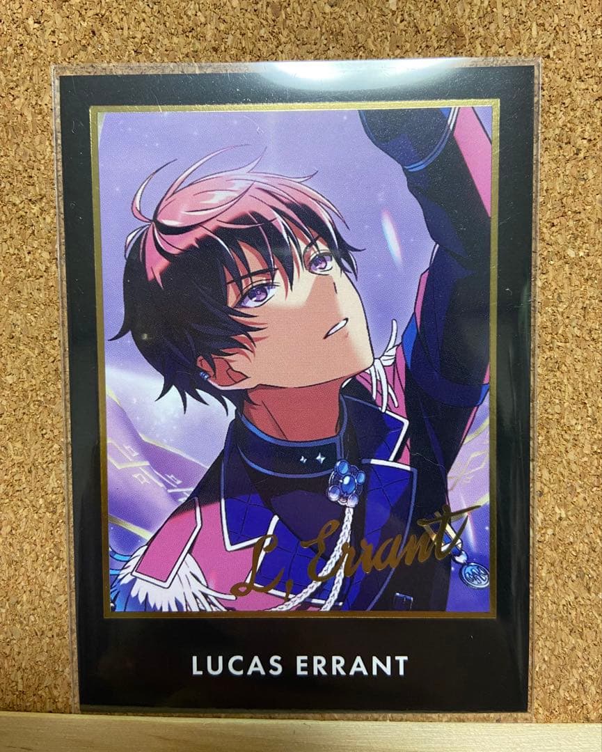 東京ディバンカー 東ディバ ルーカス・エラント SRトレカ 箔押しサイン入り