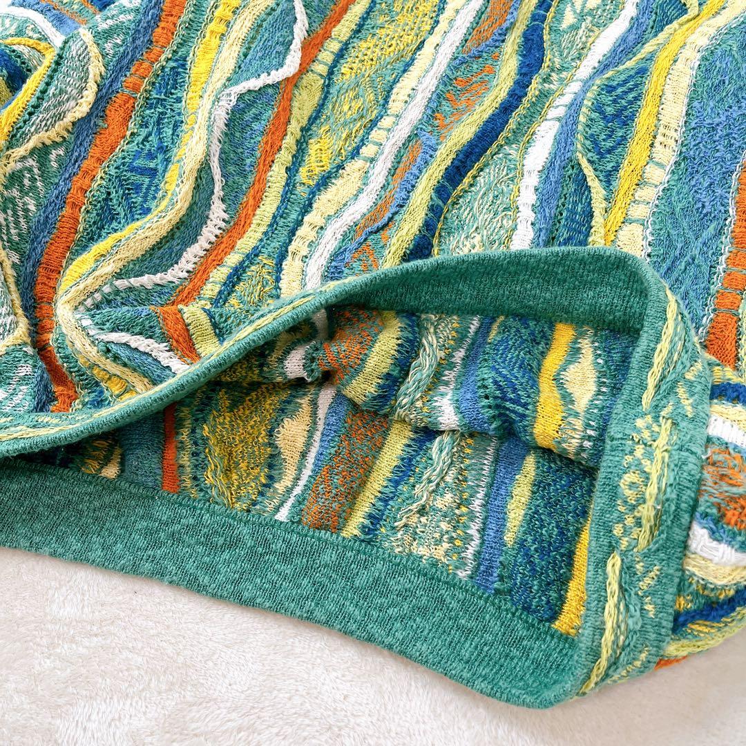 極美品✨COOGI クージ 100%ウール セーター パステルカラー 3Dニット