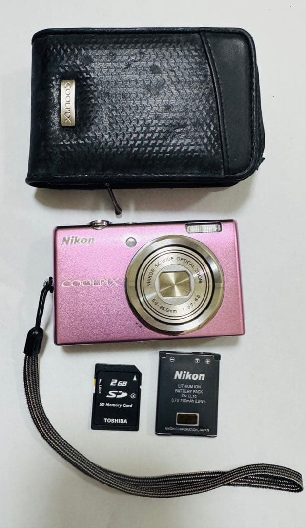 【ジャンク】Nikon Coolpix S570コンパクトデジタルカメラ