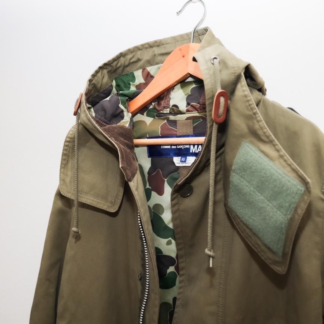 【美品】2010AW ジュンヤワタナベ モッズコート XS ギャルソン