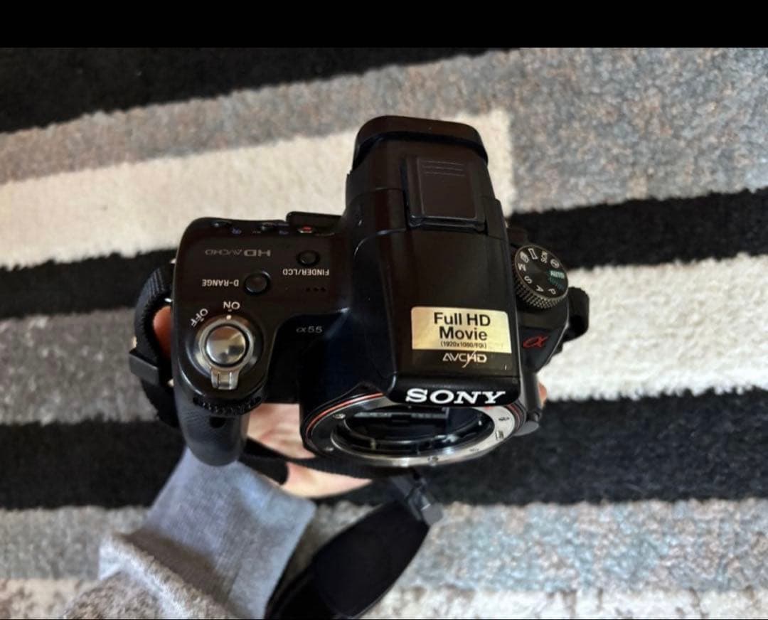 ❤️最終値下げ！バッテリー2個付き！❤️SONYα55ダブルレンズセット早い者勝ち❗️