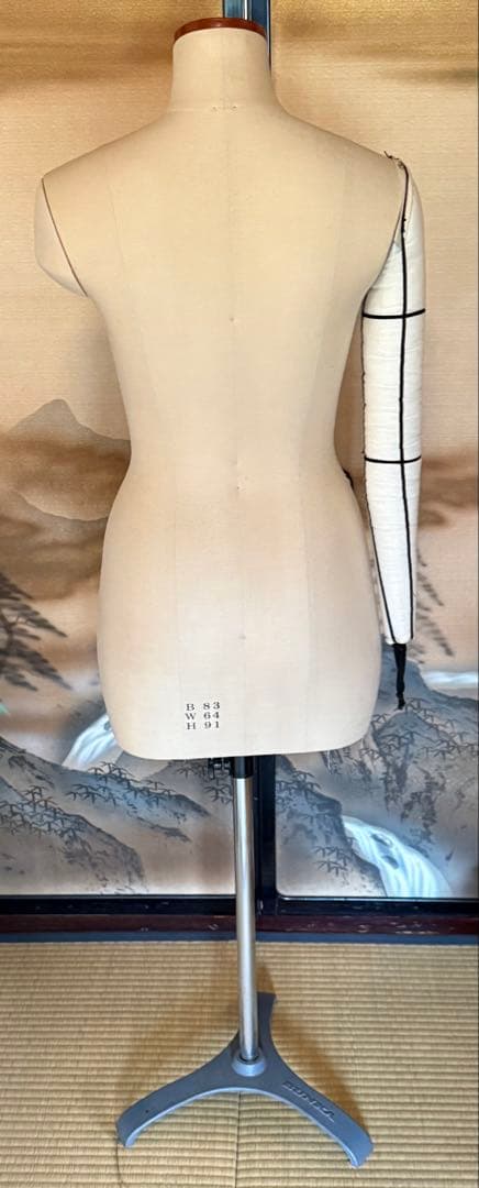 BUNKA ボディ トルソー マネキン B83 W64 H91