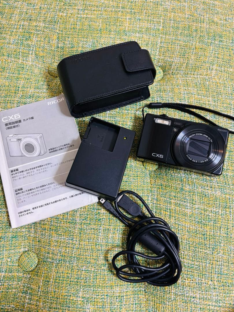 ★美品★Ricoh CX6 コンパクトデジタルカメラ