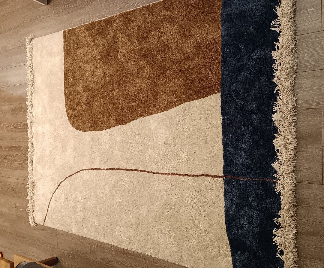 unico ラグ FRICT(フリクト) カーキ 140×200cm