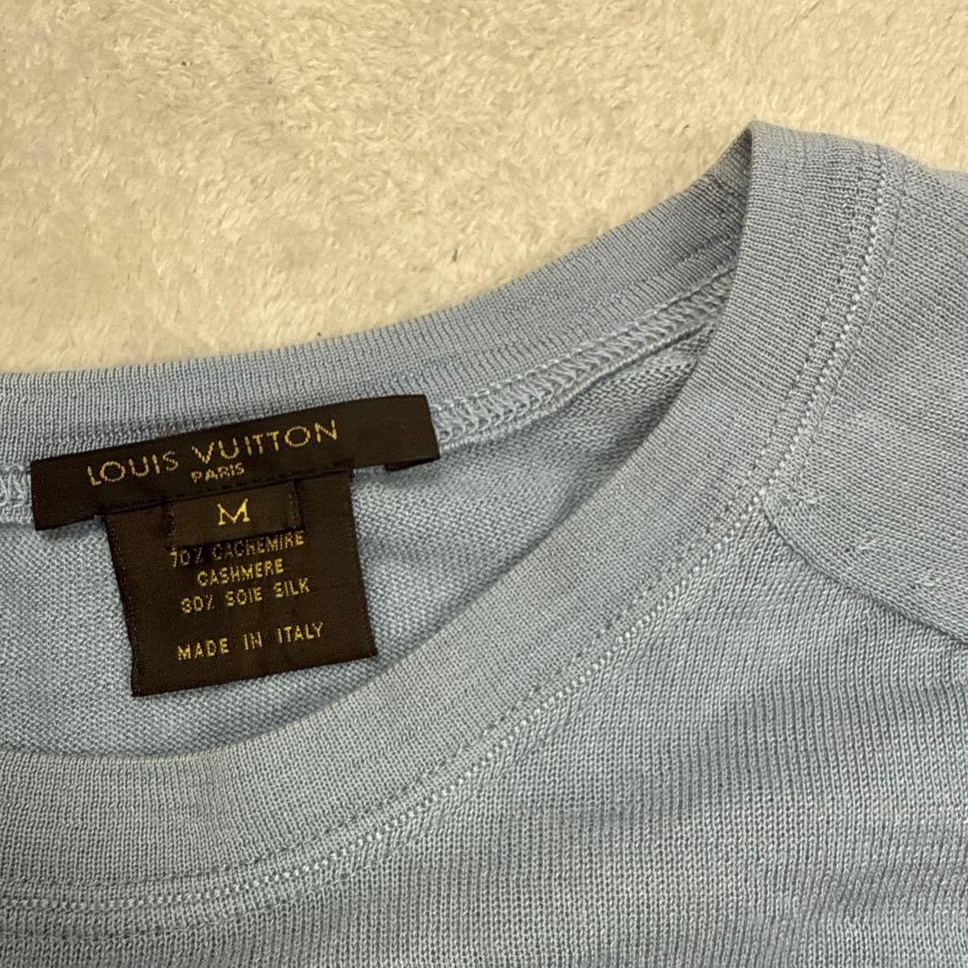ルイヴィトン　カシミヤ70%/シルク30% ニット　Mサイズ　イタリア製