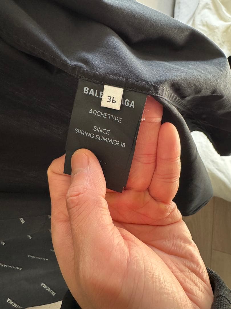 BALENCIAGA パターン入りシャツ サイズ36