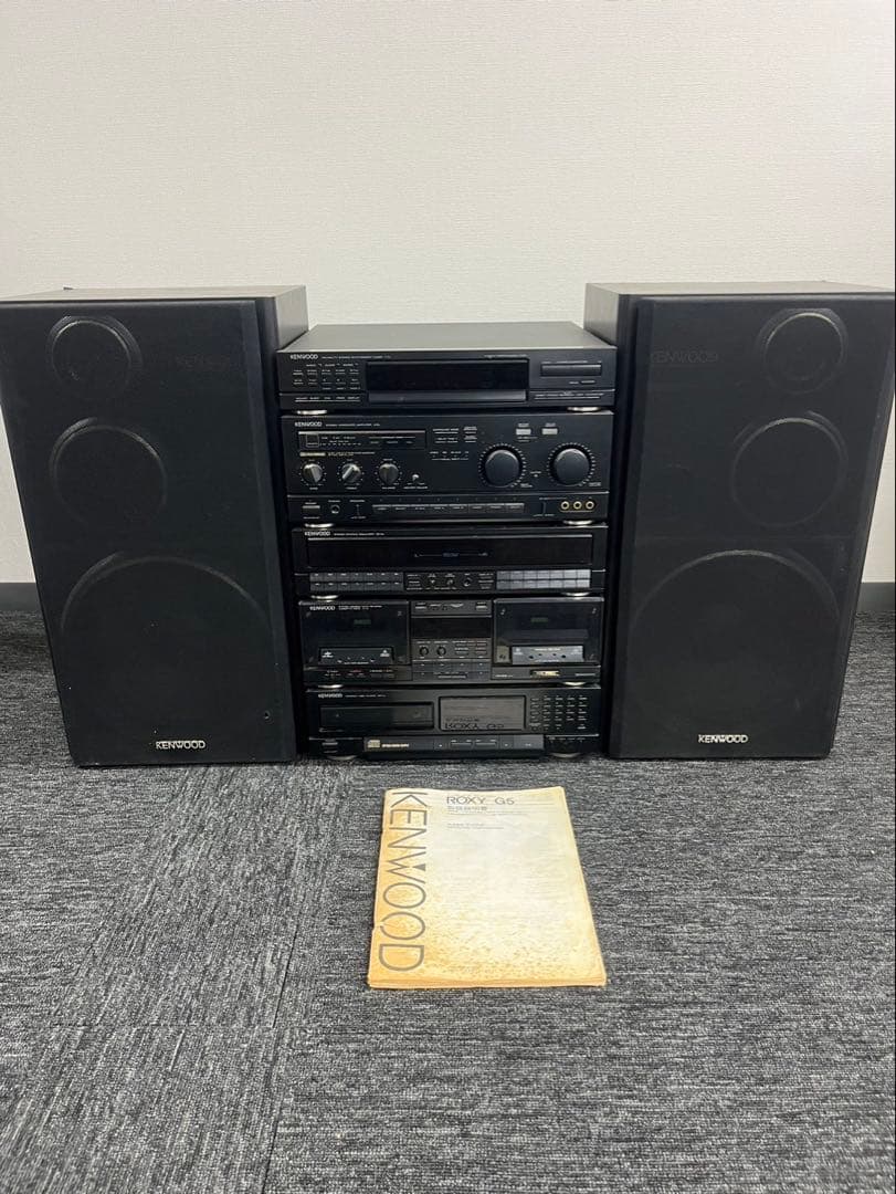 KENWOOD　コンポ　ロキシー ROXY　G5