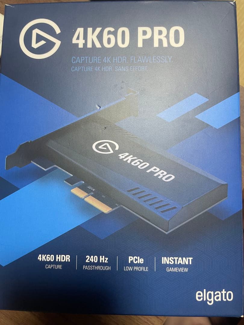 Elgato 4K60 PRO PCIeキャプチャカード