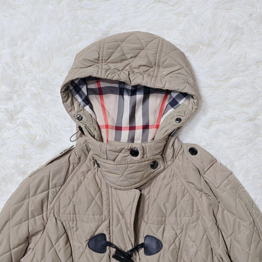 バーバリーロンドン 2way キルティング ダッフルコート 2XL ノバチェック