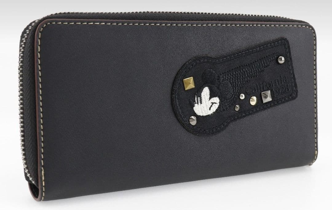 新品 COACH コーチ長財布 ミッキーマウスコラボ ワッペン