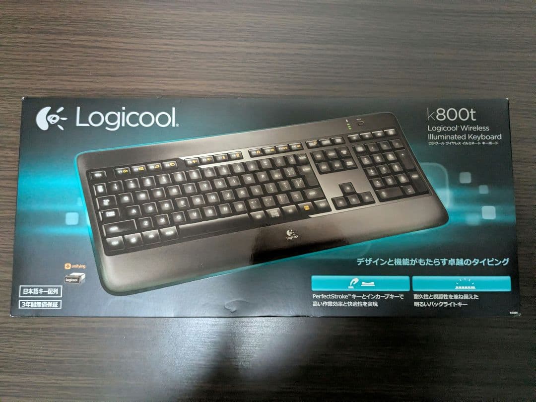 キーボード Logicool k800t
