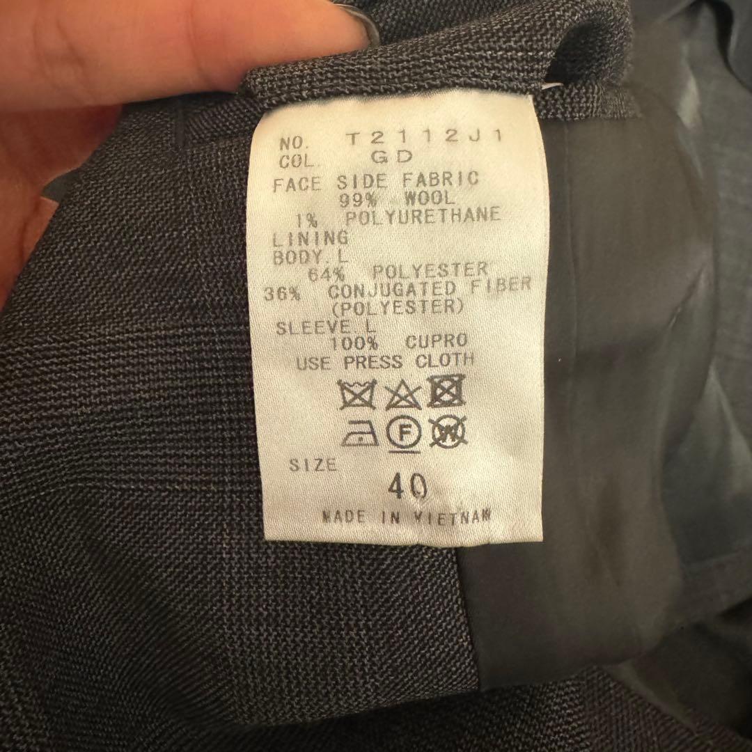 【美品✨CLASSY掲載品】THE SUIT COMPANYセットスーツ L