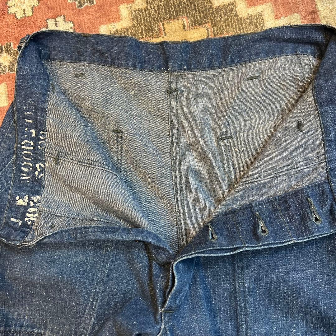 あ*た様 スペシャルビンテージ40sWWII US NAVY デニムトラウザース