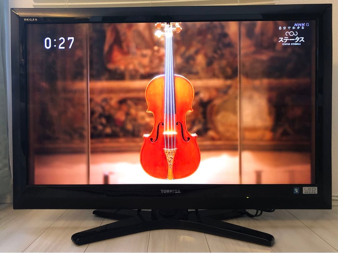東芝 REGZA 液晶テレビ 37インチ リモコン付き