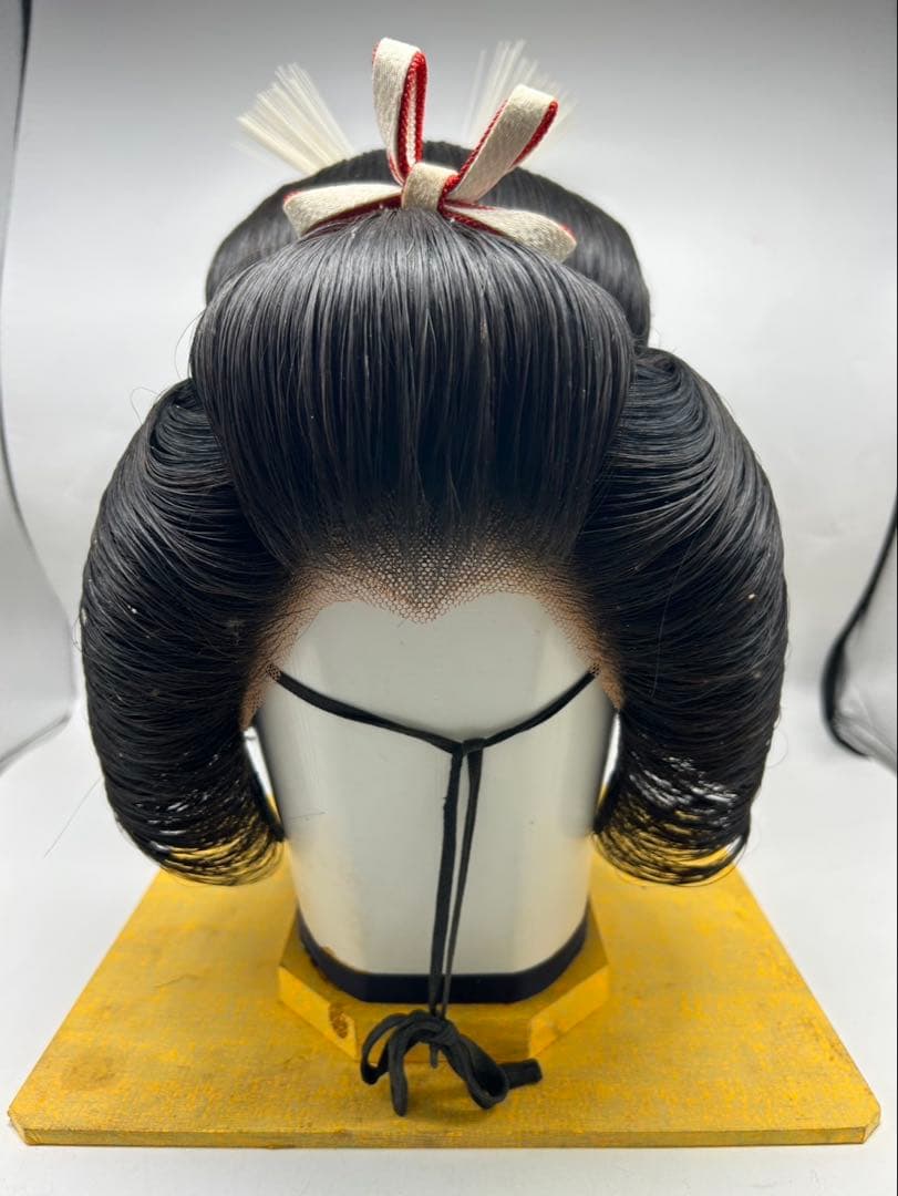 伝統的な和装用ウィッグ 黒