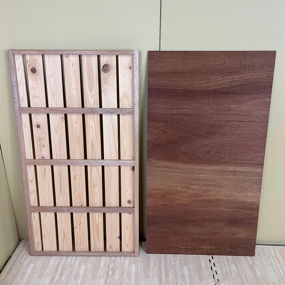 ☆除菌清掃済☆　美品　日本製　サワベビー　ハイタイプ　すのこ床板　3面スライド