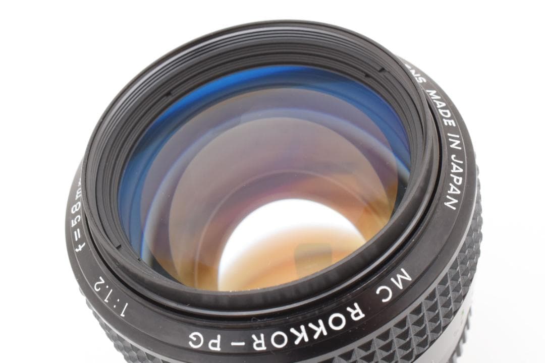 #375★稀少品★Minolta MC ROKKOR-PG 1:1.2 58mm
