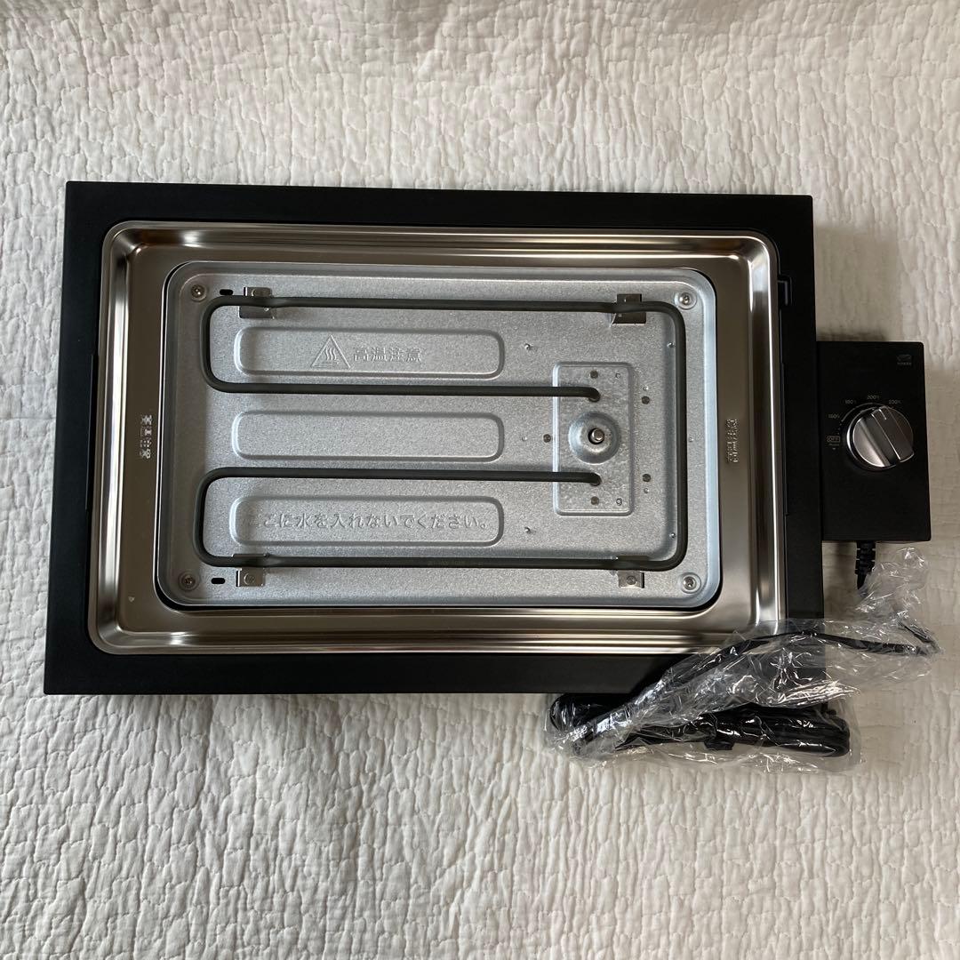 【未使用品】BALMUDA The Plate Pro ブラック　K10A