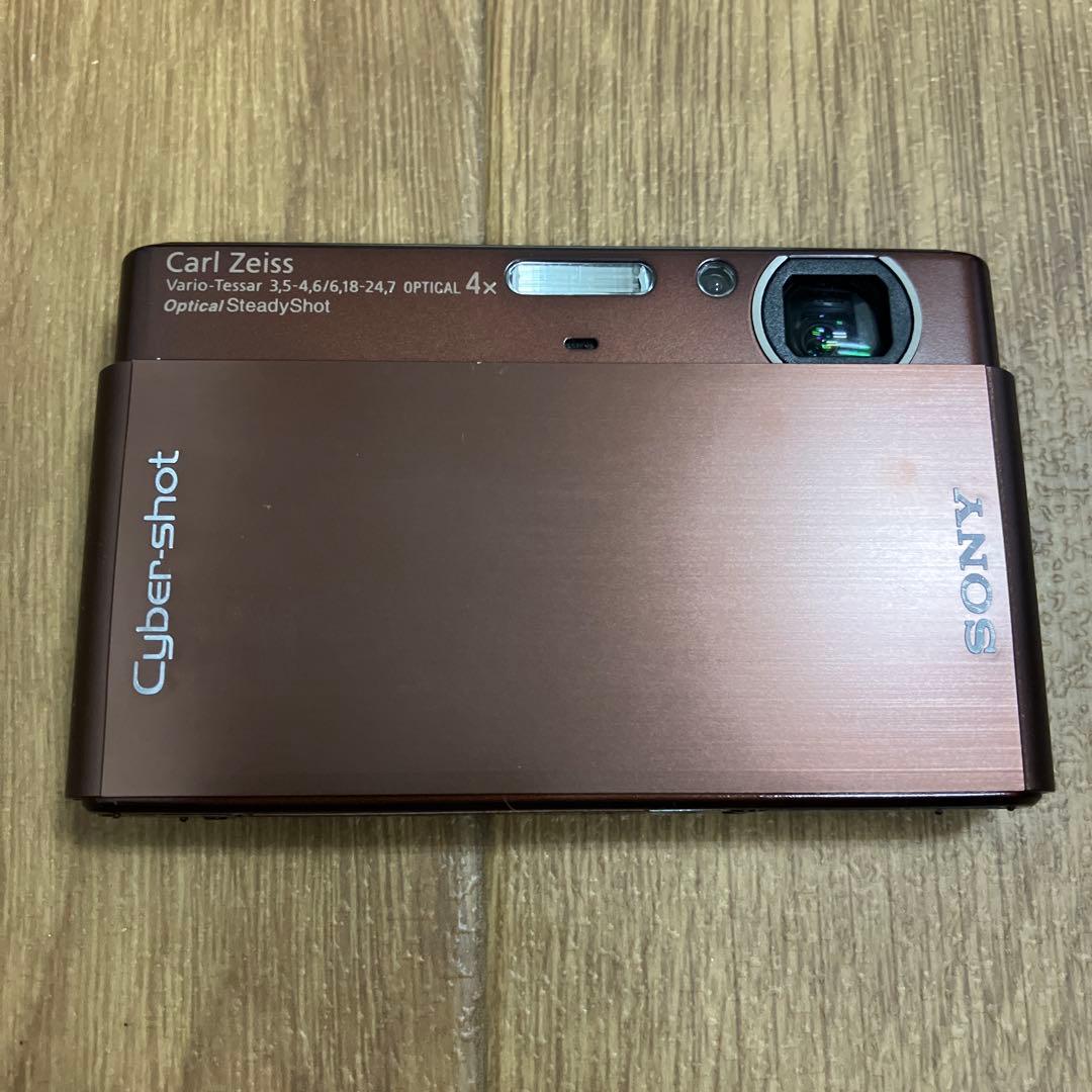 SONY Cyber-Shot DSC-T77 ブラウン デジタルカメラ