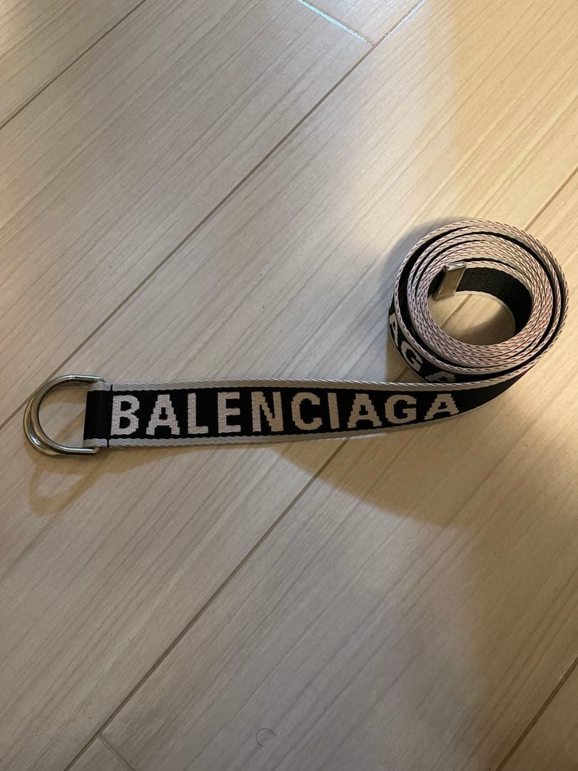 BALENCIAGA ロゴ ナイロンベルト