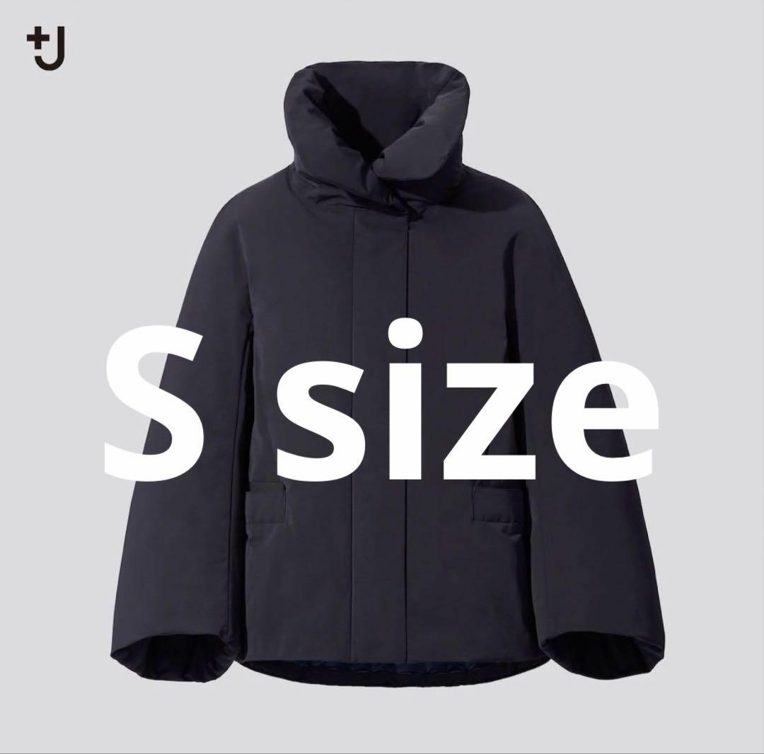 ユニクロ＋J ハイブリッドダウンジャケット黒S