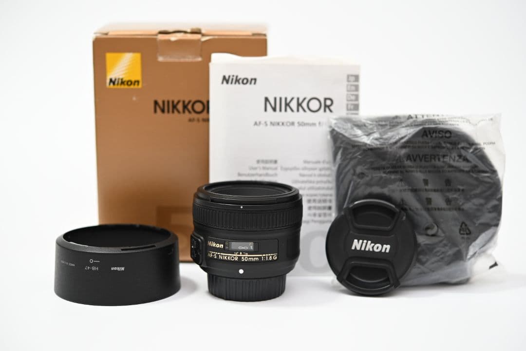 Shampoo AF-S NIKKOR 50mm f/1.8G レンズ