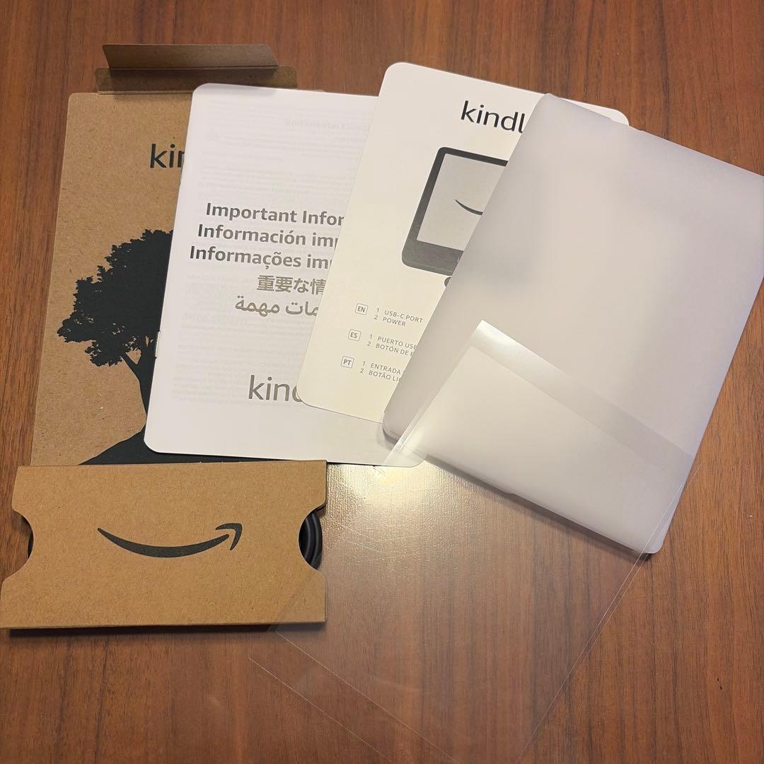 【新品同様】kindle 第11世代 16GB 広告なし 純正ケース付