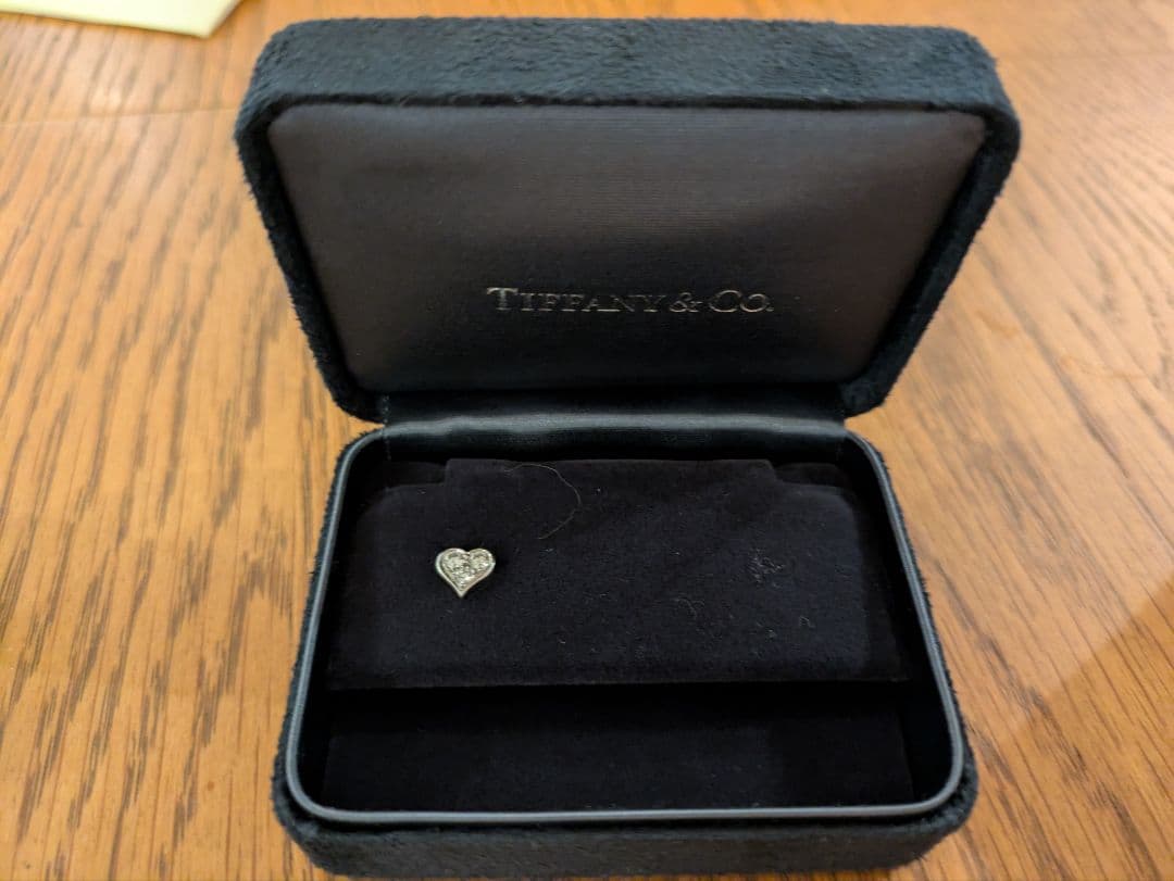 お値下げ　TIFFANY　センチメンタル　ハート　ピアス（片耳）